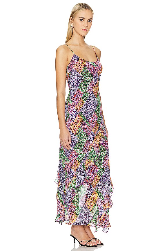 view 2 of 3 MAXIVESTIDO EVELYN in Secret Garden