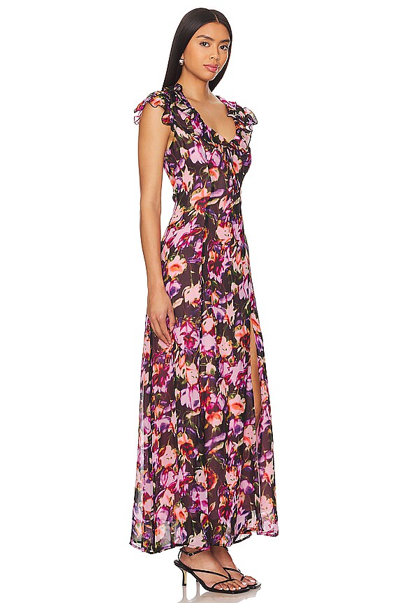 view 2 of 3 ROBE MAXI CHEYENNE in Botanical Blooms