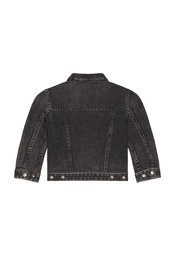 view 2 of 2 Mini Miramar Trucker Jacket in Faded Black