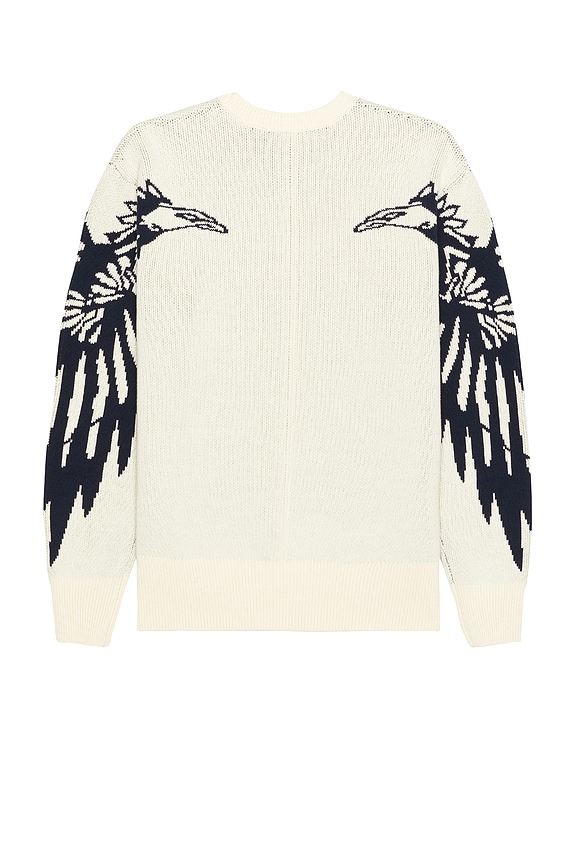 view 2 of 3 Eagle Crew Sweater in Ivory