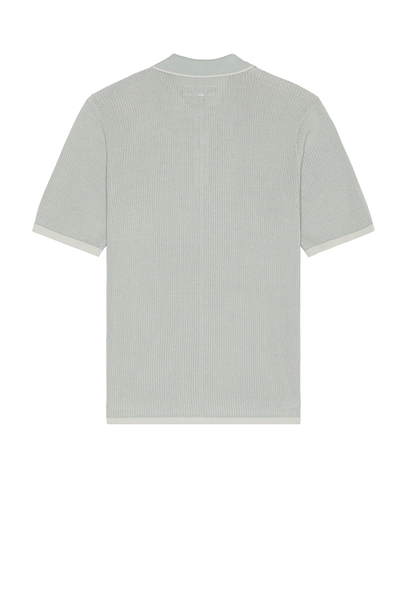 view 2 of 3 Harvey Knit Polo in Light Blue