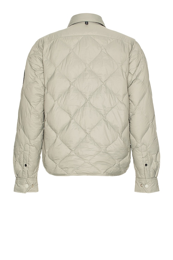 view 2 of 3 Padded Dane Shirt Jacket in Elephnt