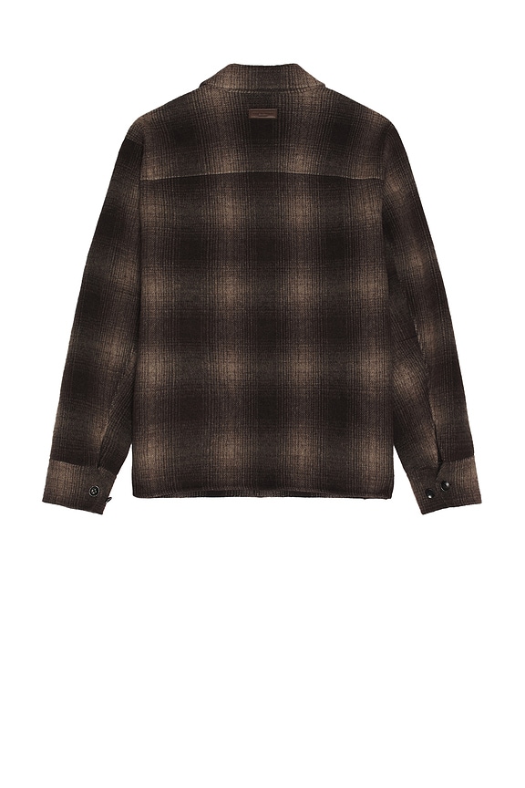 view 2 of 4 Austin Wool Shirt Jacket in Brown Plaid