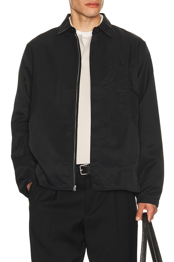 view 1 of 4 Karl Nylon Zip Shirt Jacket in Salute