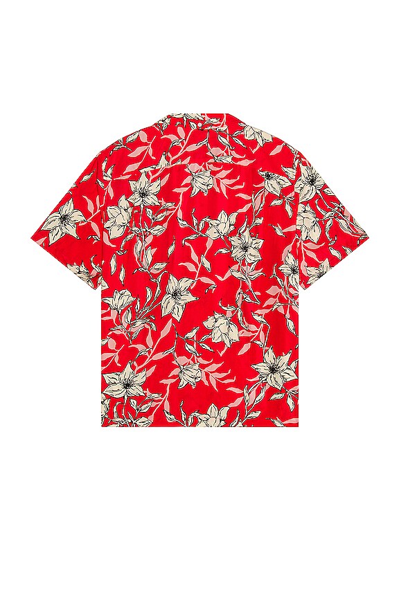 view 2 of 3 シャツ in Red Hawaii