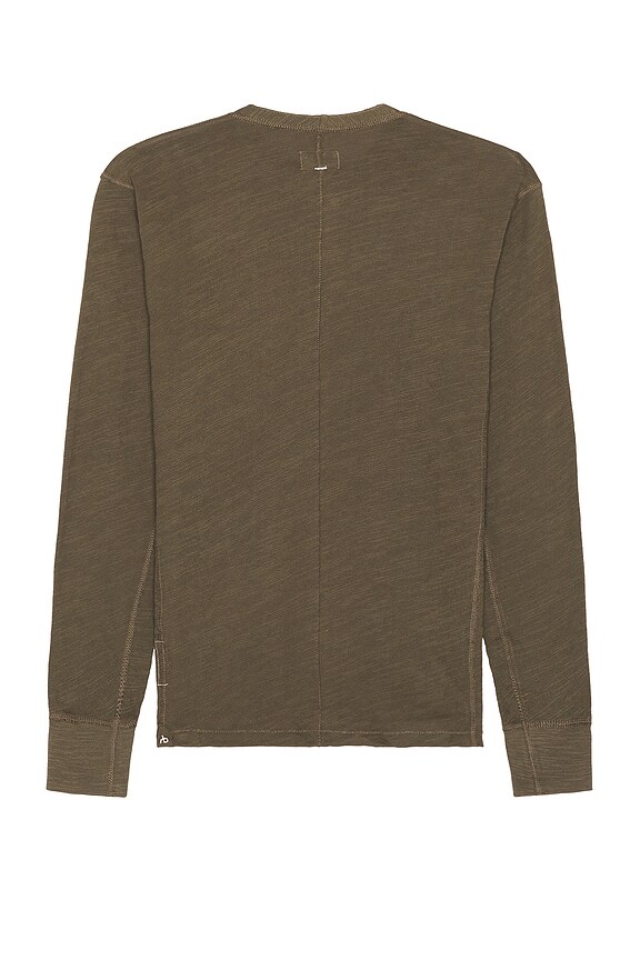view 2 of 3 Classic Flame Henley in Olive