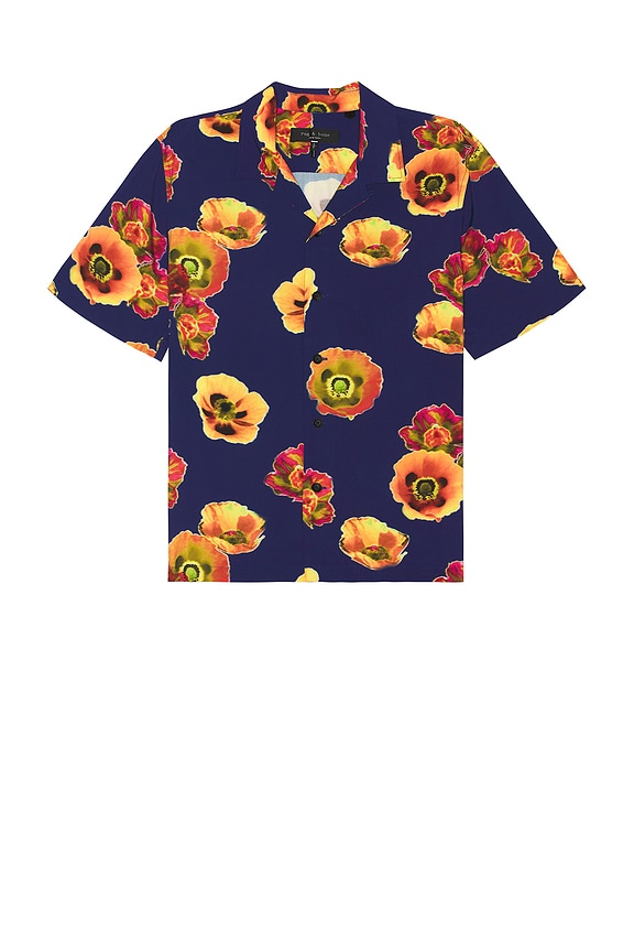 view 1 of 3 РУБАШКА in Navy Pop
