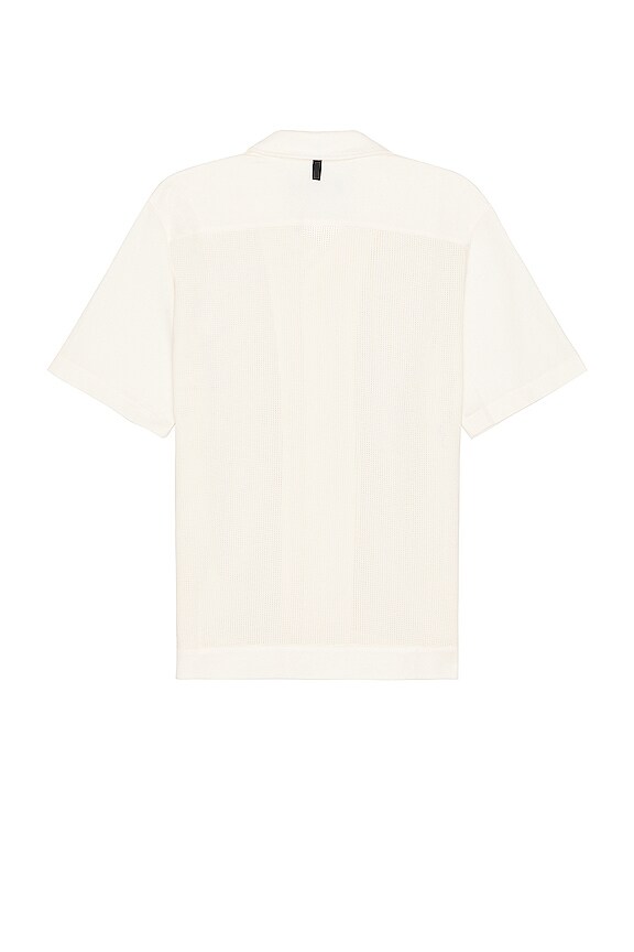 view 2 of 3 Avery Mesh Shirt in Ivory