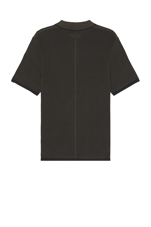 view 2 of 4 Harvey Knit Polo in Shadow Green