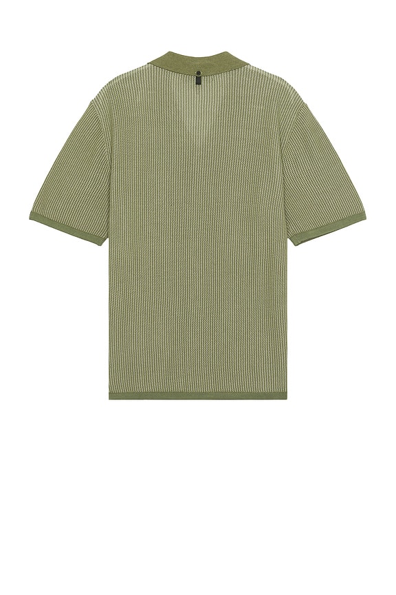 view 2 of 4 Harvey Knit Camp Shirt in Sage