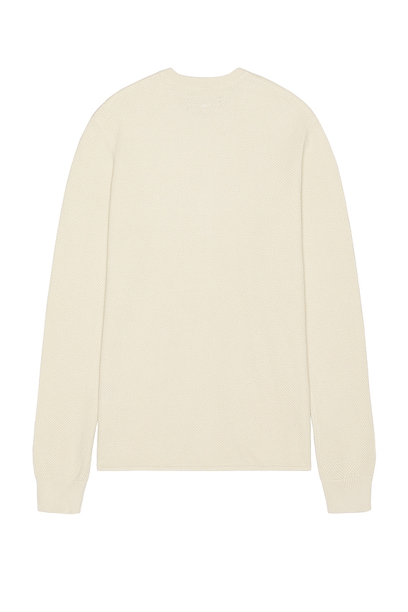 view 2 of 3 Washed Dexter Henley in Ivory