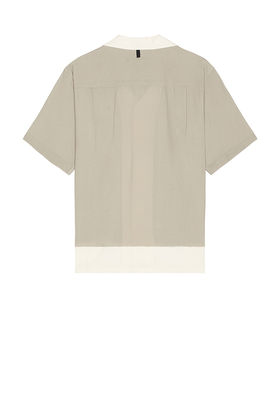 view 2 of 4 Printed Avery Vacation Shirt in Tan Anthon