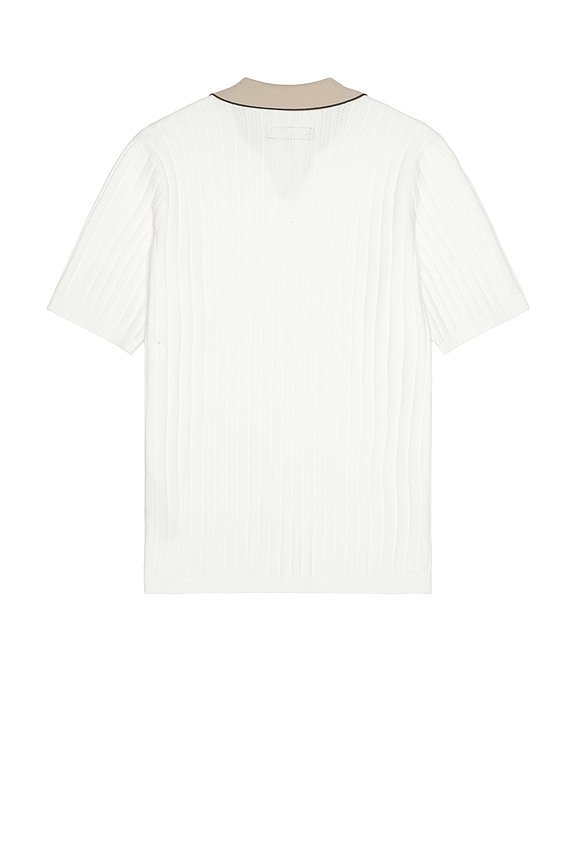 view 2 of 4 Sanford Johnny Collar Polo in Chalk