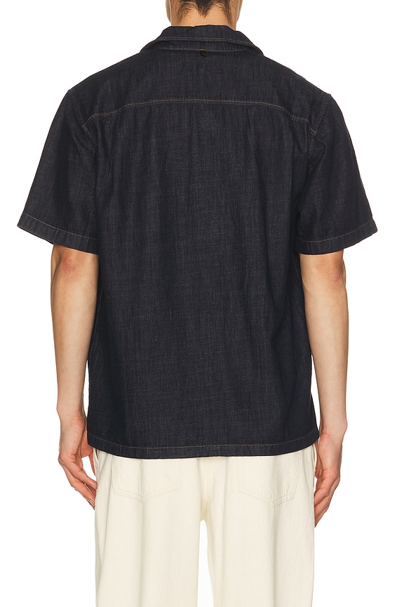 view 2 of 4 Denim Resort Shirt in Rinse