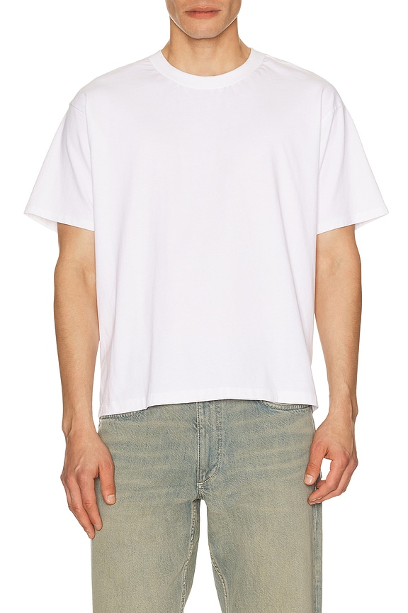 view 1 of 4 Jacob Cropped Tee in White