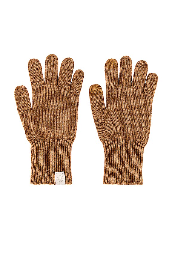 view 2 of 2 Ace Cashmere Gloves in Camel