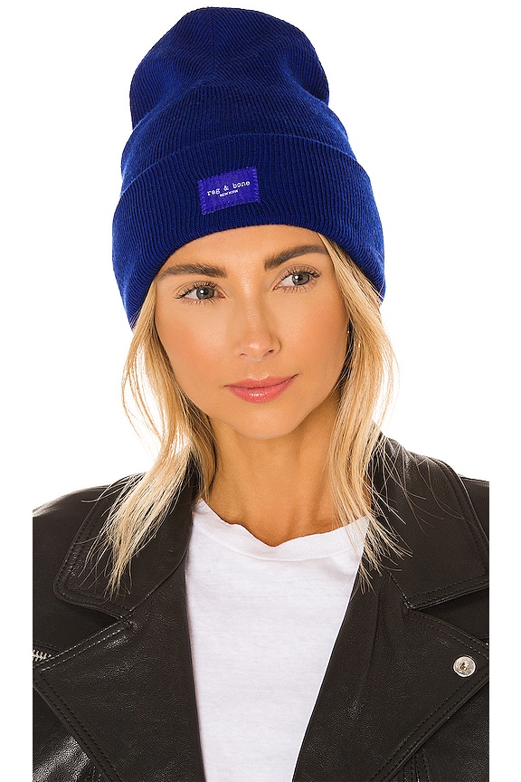 view 1 of 3 Addison Beanie in Cobalt Blue