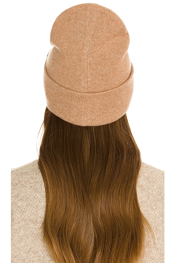 view 2 of 3 Addie Cashmere Beanie in Camel