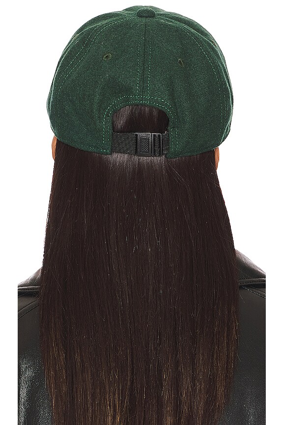 view 2 of 3 Addison Baseball Cap in Dark Green