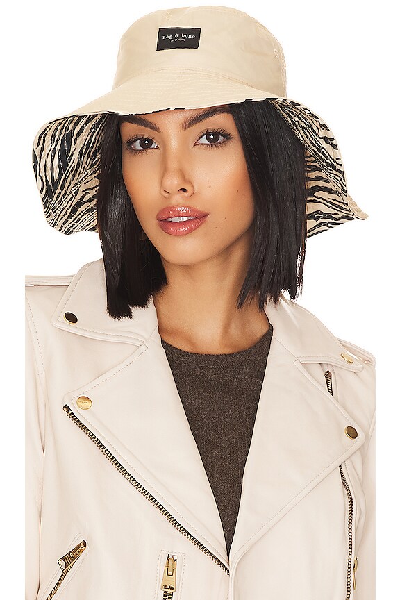 view 2 of 4 ШЛЯПА ADDISON in Ivory Tiger