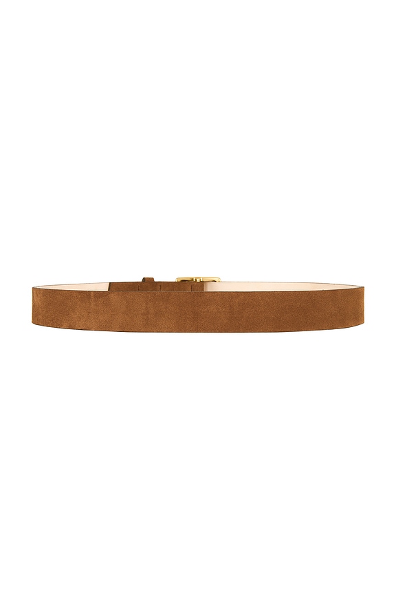 view 2 of 3 Boyfriend Belt in Pecan Suede
