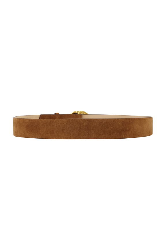 view 2 of 3 Audrey Belt in Umber Suede