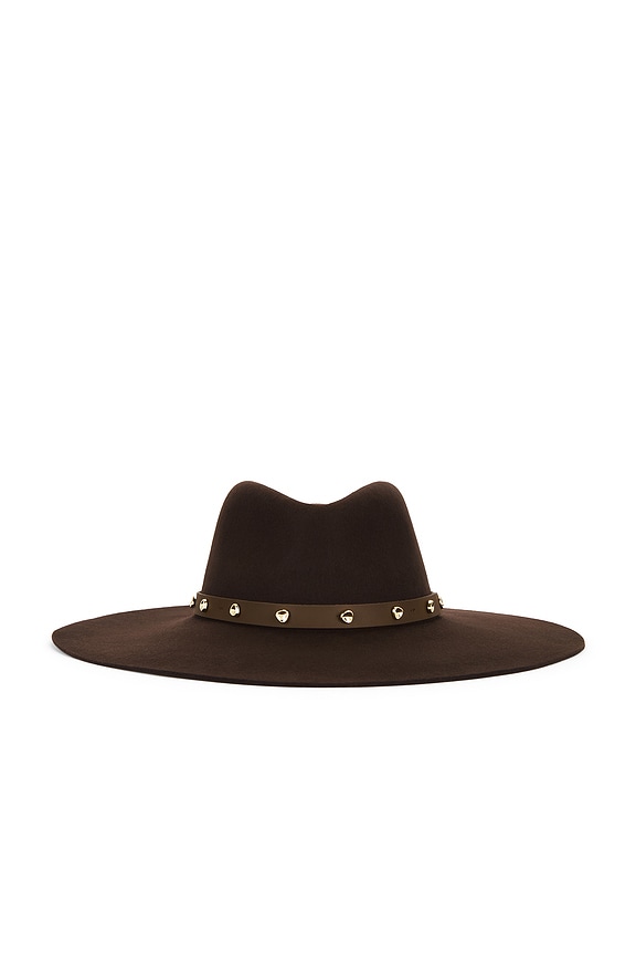 view 2 of 3 Brynn Fedora in Dark Espresso