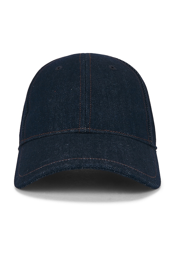 view 1 of 2 Harlow Baseball Cap in Midnight Wash Denim