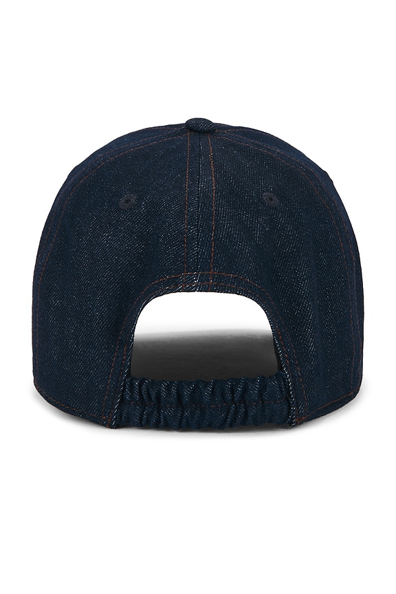 view 2 of 2 Harlow Baseball Cap in Midnight Wash Denim