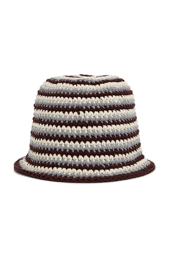 view 2 of 2 Lou Knit Hat in Brown Multi