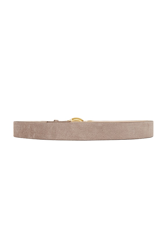 view 2 of 3 CEINTURE NARA in Desert Taupe Suede
