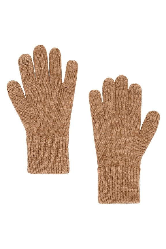 view 2 of 2 Blake Wool Blend Gloves in Camel