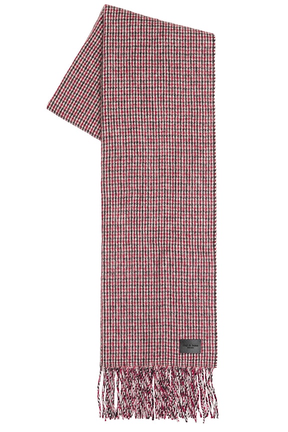 view 2 of 3 Ari Scarf in Red Plaid Multi