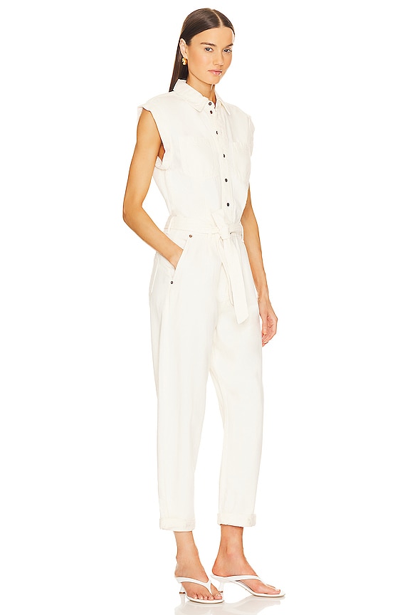 view 2 of 3 Featherweight Anna Jumpsuit in Ecru