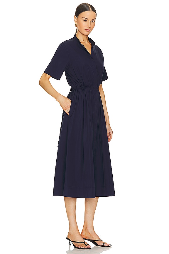 view 2 of 3 ROBE MI-LONGUE RONAN in Navy