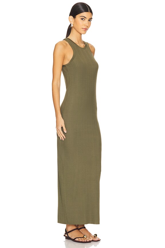 view 2 of 3 VESTIDO TIRANTES LUCA in Dark Olive