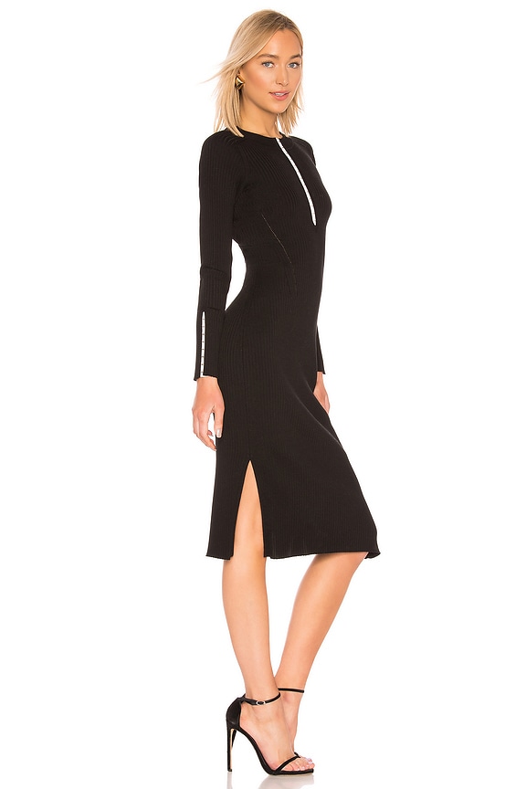 view 2 of 3 Brynn Rib Dress in Black