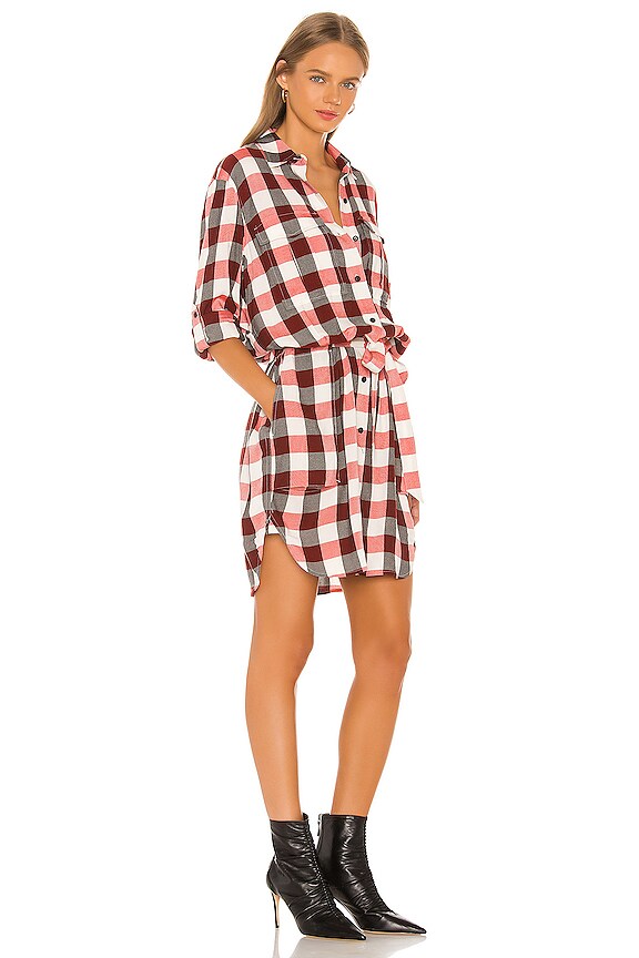 view 2 of 3 Beck Dress in Red Ivory