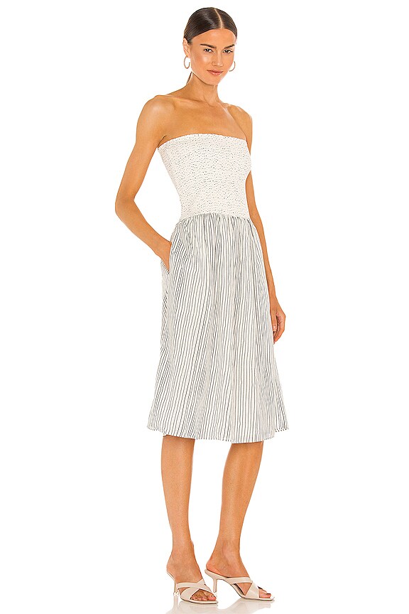 view 2 of 3 Aster Dress in White Multi