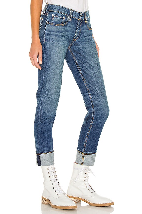 view 2 of 4 Dre Low Rise Slim Boyfriend Jean in Bellview