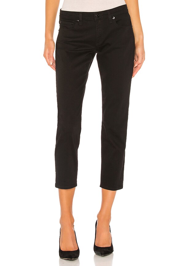 view 1 of 4 Dre Low Rise Slim Boyfriend in No Fade Black
