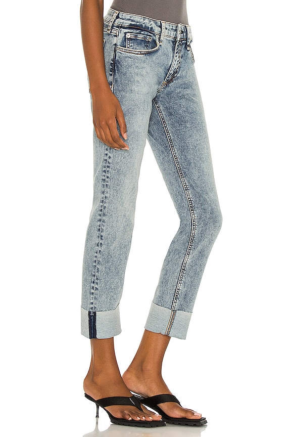 view 2 of 4 Dre Low Rise Slim Boyfriend Jean in Nora