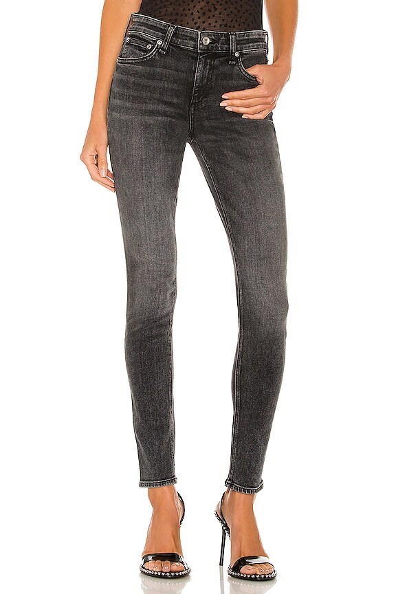 view 1 of 4 Cate Mid Rise Skinny in Black Opal