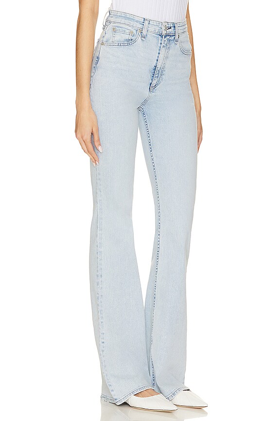 view 2 of 4 Casey High-rise Flare Jean in Melly