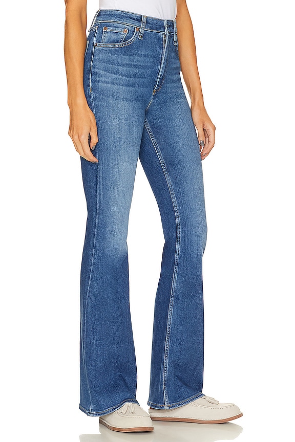 view 2 of 4 Casey High Rise Flare Jean in Selina