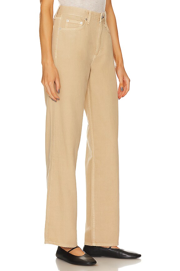 view 2 of 4 Featherweight Logan Wide Leg in Beige