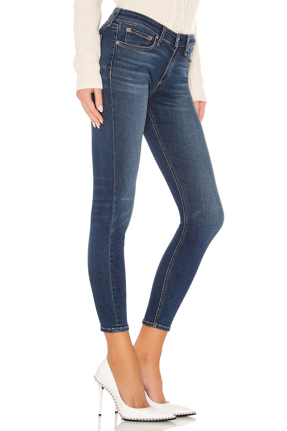 view 2 of 4 Cate Mid Rise Ankle Skinny in Stevie