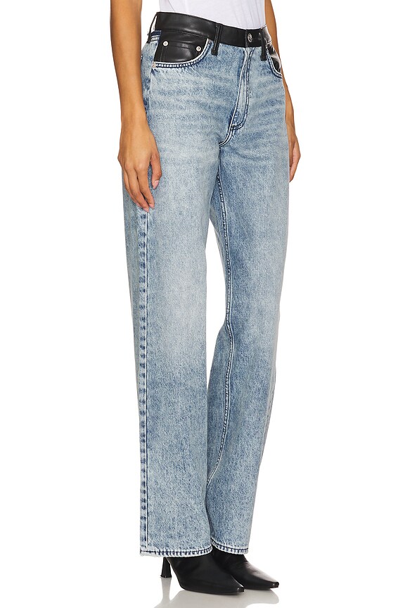 view 2 of 6 Shea High Rise Relaxed Straight Jeans in Lefferts