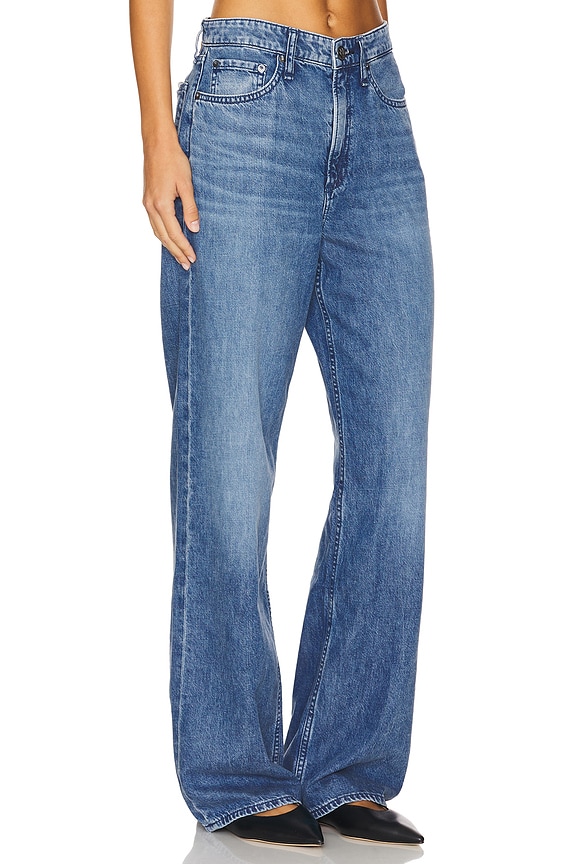 view 2 of 6 Featherweight Logan Jeans in River