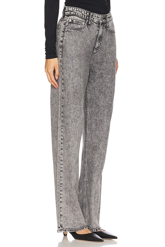view 2 of 6 PANTALON JAMBES DROITES TAILLE MOYENNE FEATHERWEIGHT LOGAN in Slate Grey